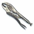 Totalturf VGP7WR 7 Inch Curved Jaw Locking Pliers with Cutter TO3461641